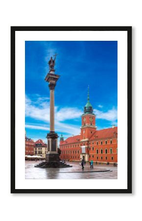 Royal Castle and Sigismund Column in Warsaw