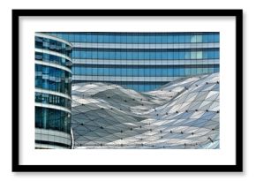 Glass building in Warsaw