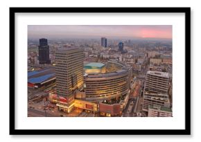 Urban Landscape at sunset.