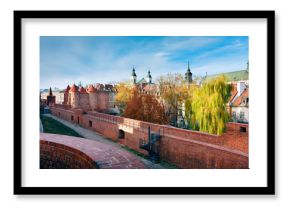 Fortified medieval outpost - Warsaw barbican