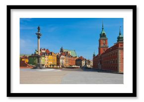 Castle Square in Warsaw, Poland