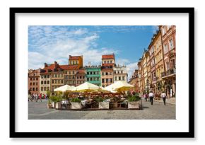 Old town of Warsaw, Poland