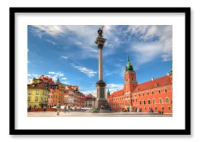 Old town in Warsaw, Poland