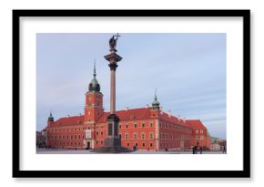 Royal Castle in Warsaw and Sigismund's Column