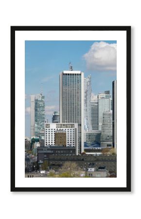Warszawa,widok centrum