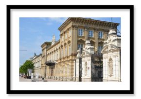 Entrée de l'université de Varsovie Pologne