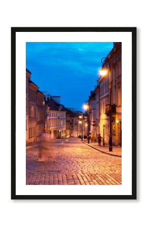 ulica nocą