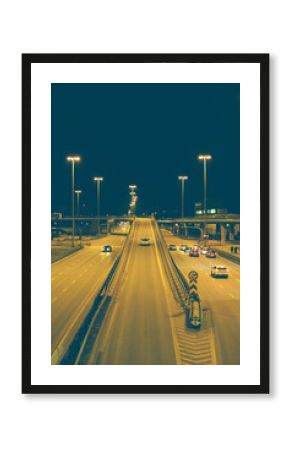 viaducts at night