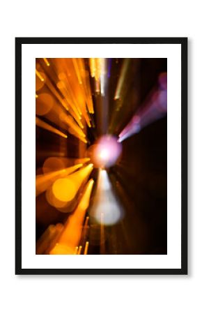 Abstrakcyjne tło fotograficzne do portretów w pionie, bokeh malowanie światłem