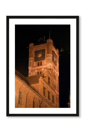 Toruń nocą