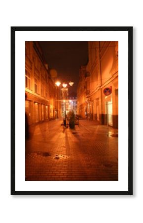 Katowice nocą