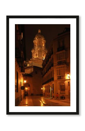 Malaga nocą