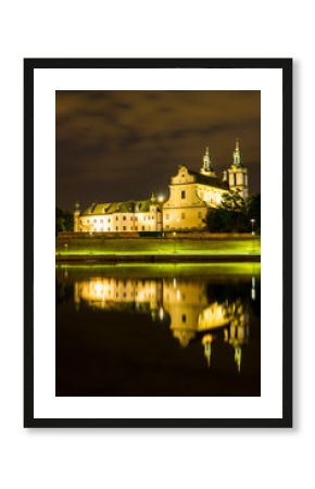 Kraków / Kraków nocą / Skałka