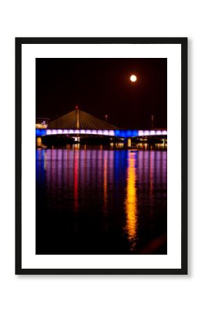 Warszawa nocą