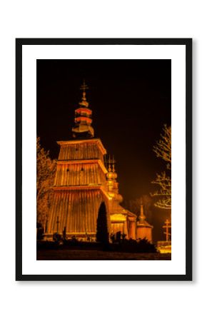 Cerkiew nocą 