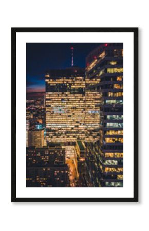 Warszaw Warszawa nocą