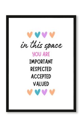 This Is a Safe Space Printable Wall Art.