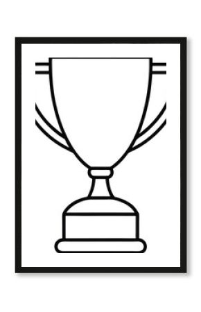 Celebrating Success A Champion's Trophy Illustration
