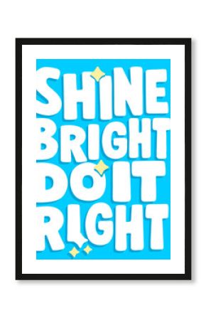 Colorful Motivational Lettering