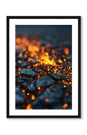 Subtle spark above clean shape, resolution, new motivation spark