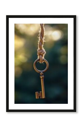 Vintage Key: A Symbol of Hope and Opportunity