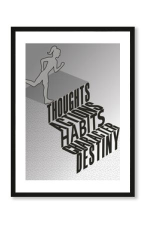 Destiny, Positive thinking, changing perspectives, gratitude for life, and life transforms.