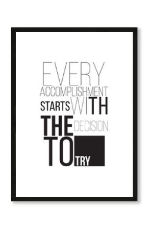 Motivational poster