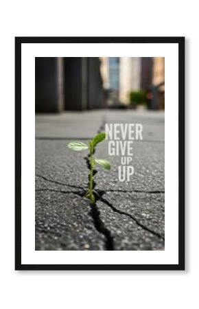 Resilience A Plant Thriving in Adversity
