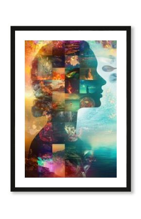 Dynamic Journey of Recovery: From Detox to Therapy in Vibrant Collage for Wellness Inspiration