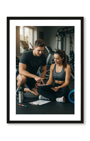 Gym Goals: Trainer & Client Review Workout Plan! Fitness, Health, Exercise, & Coaching for a Stronger You!