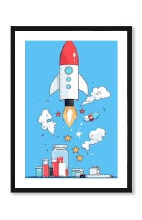 Rocket Launch, Art, Inspiration