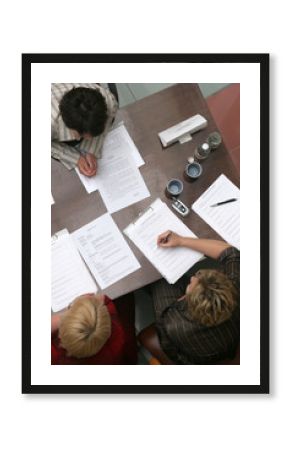 negotiations at the desk