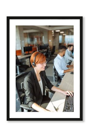 Working in a call centre