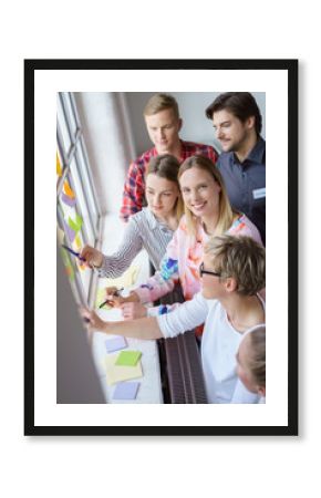 teilnehmer in einem workshop