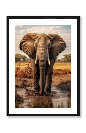 Elephant wildlife outdoors animal.