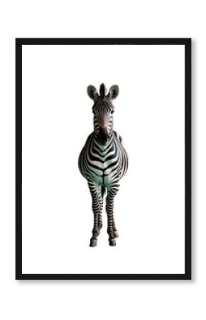 zebra isolated on transperant background ,PNG Image
