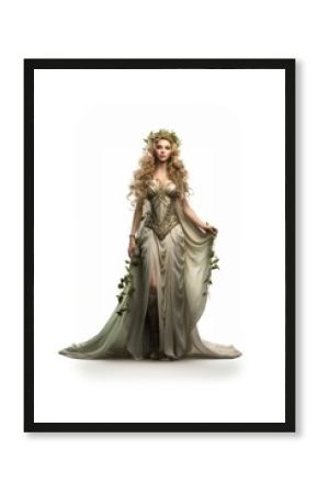 Elf princess royalty fashion dress adult.