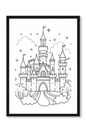 Enchanted fairy tale castles, Generative AI