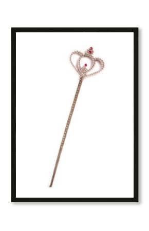 plastic toy wand isolated  