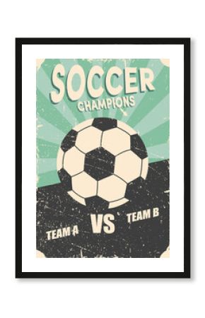 football soccer match