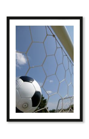soccer - football in goal