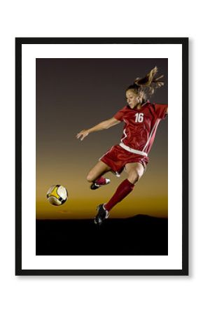 Soccer at Dusk