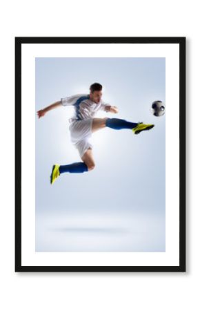 soccer player in action