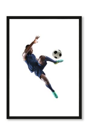 African American Soccer Player