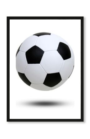 soccer ball white
