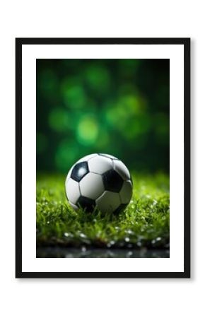 soccer ball on grass