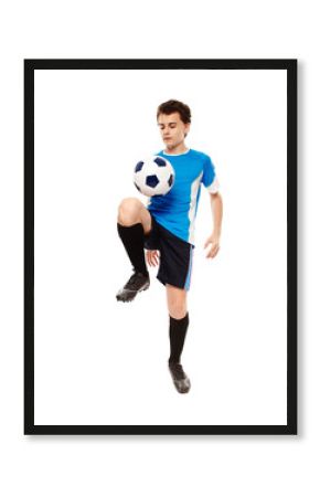 Teen soccer player