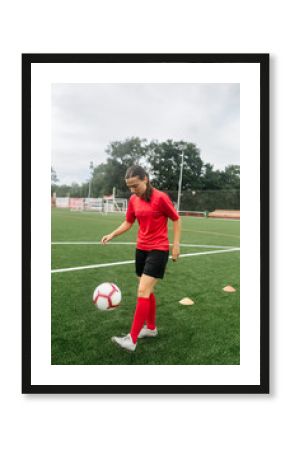 Female soccer player