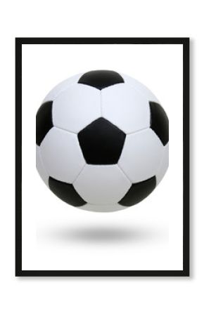 soccer ball white