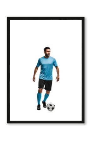 A soccer player man 3